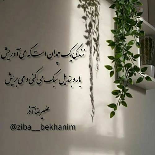 آهنگ تو که تنها دلیل زندگیمی